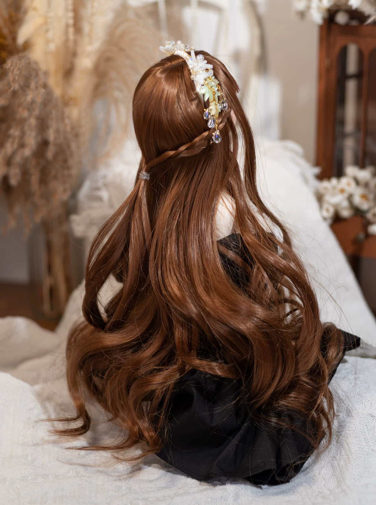Long Princess Braid BJD/SD Wig – 1/3, 1/4 & 1/6