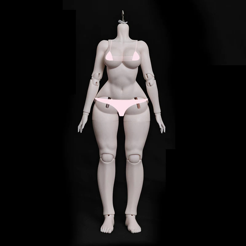 BJD Doll Body 1/6 Scale — Ball-Jointed Doll Blank Body for Customization