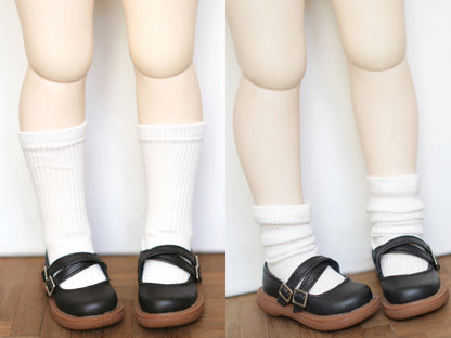 1/4 BJD MDD Ribbed Doll Socks