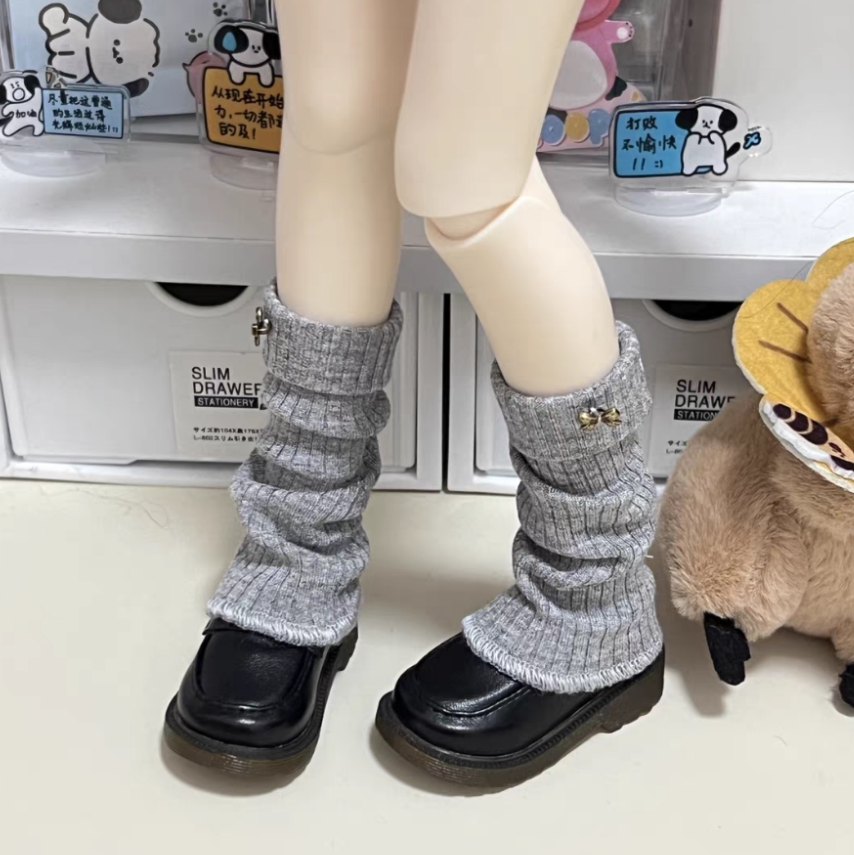1/4 BJD MDD Ribbed Doll Socks