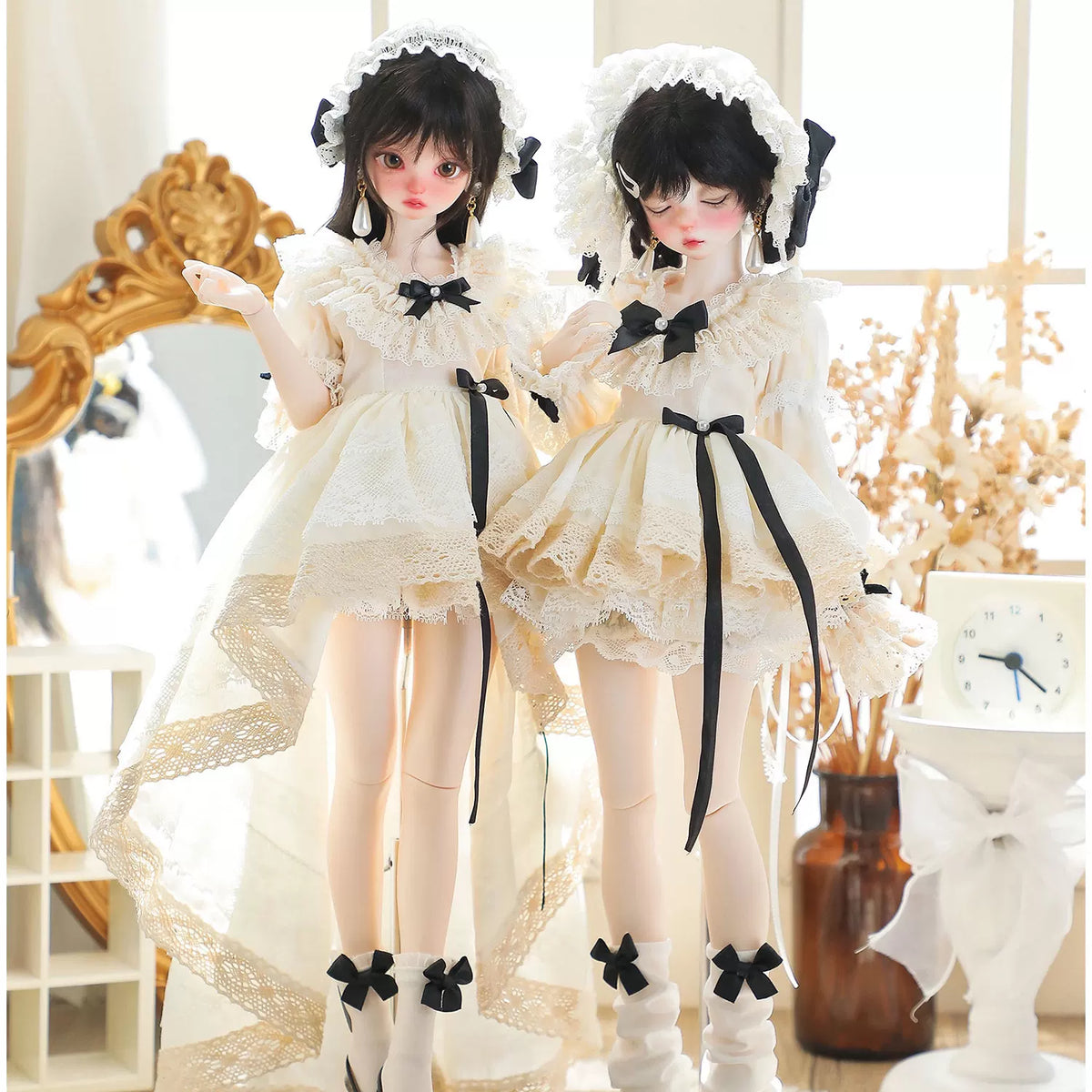 Goodnight Winter 2.0 – 1/4 BJD Doll Nightgown Dress