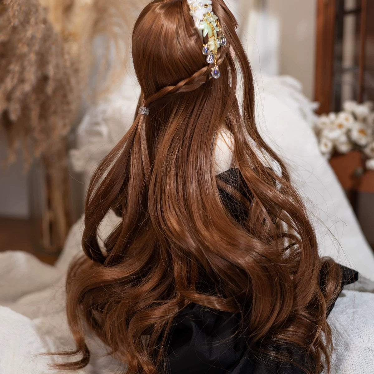 Long Princess Braid BJD/SD Wig – 1/3, 1/4 & 1/6