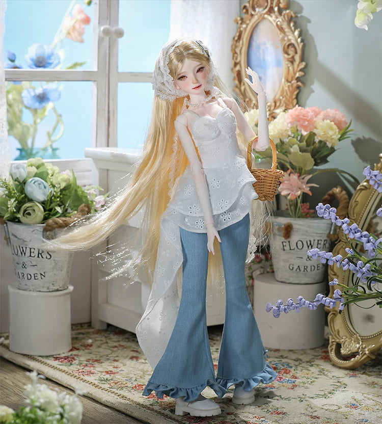 BJD Doll – 1/4 French Vintage Handmade Resin Art Toy