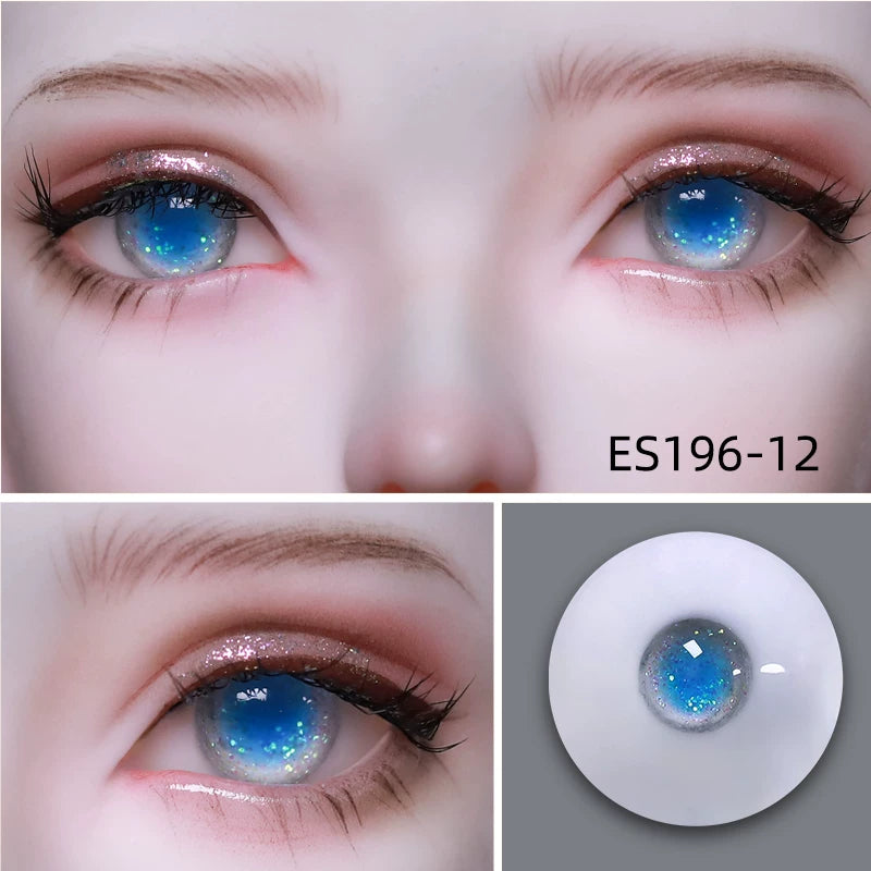 BJD Doll Eyes – 10/12/14mm Handmade Resin Eyes for 1/3, 1/4 & 1/6 Dolls