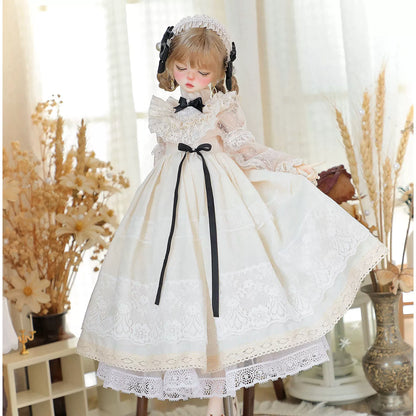 BJD Doll Nightgown Pajama Dress for 3/4/6 Points