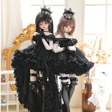 BJD Doll Dress – 1/4 Gown Outfit, In Stock