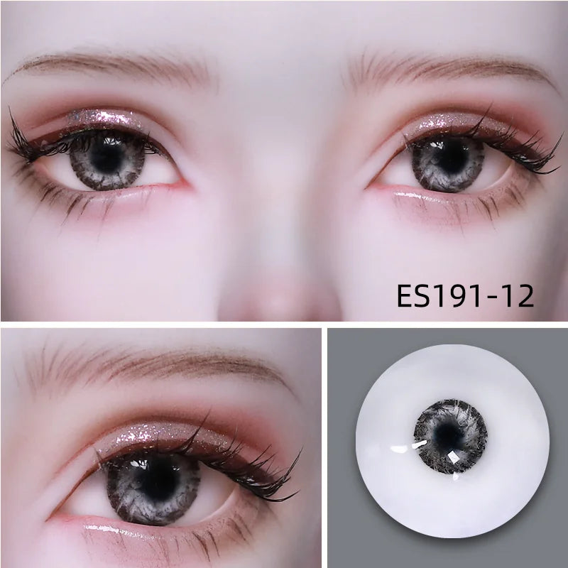 BJD Doll Eyes – 10/12/14mm Handmade Resin Eyes for 1/3, 1/4 & 1/6 Dolls