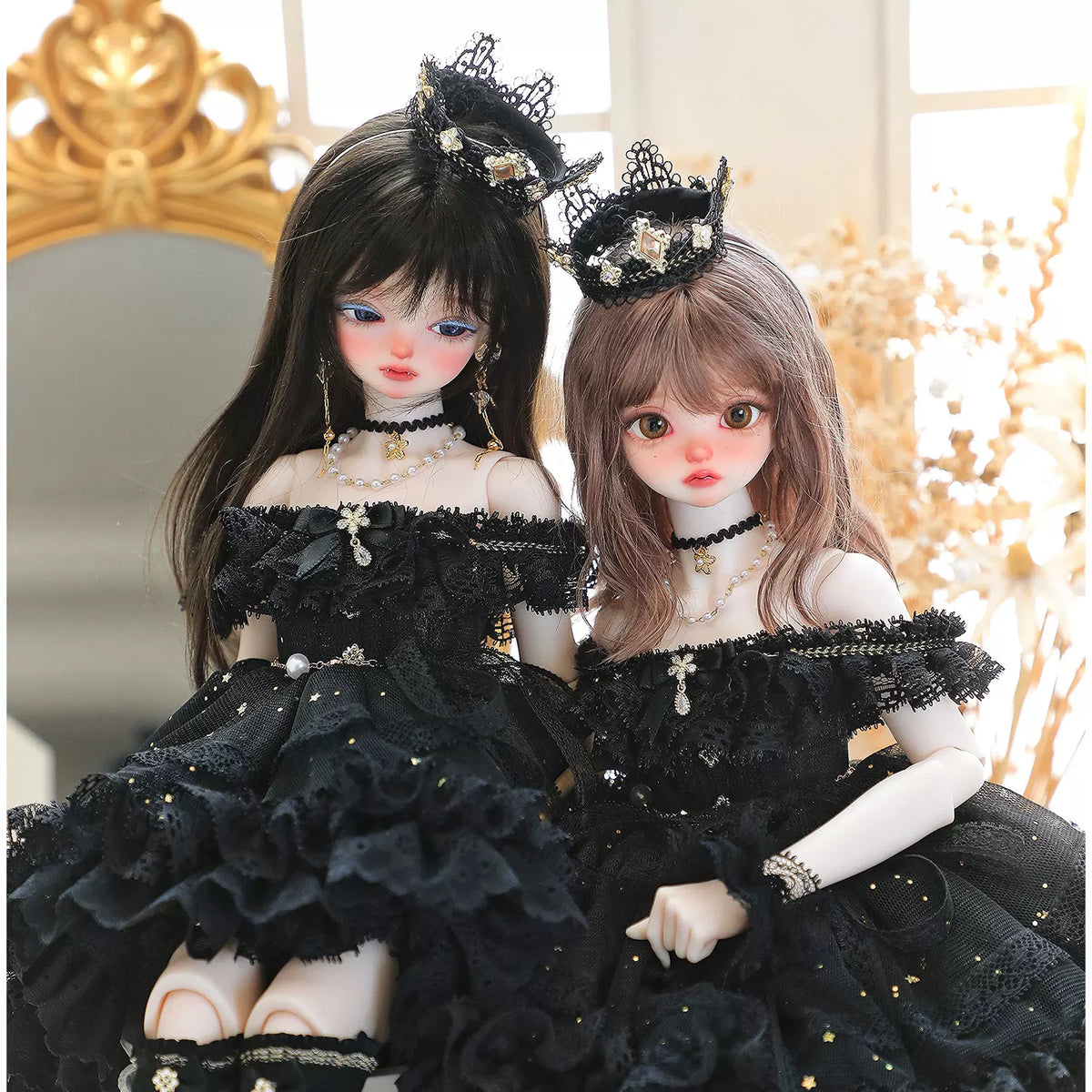 BJD Doll Dress – 1/4 Gown Outfit, In Stock