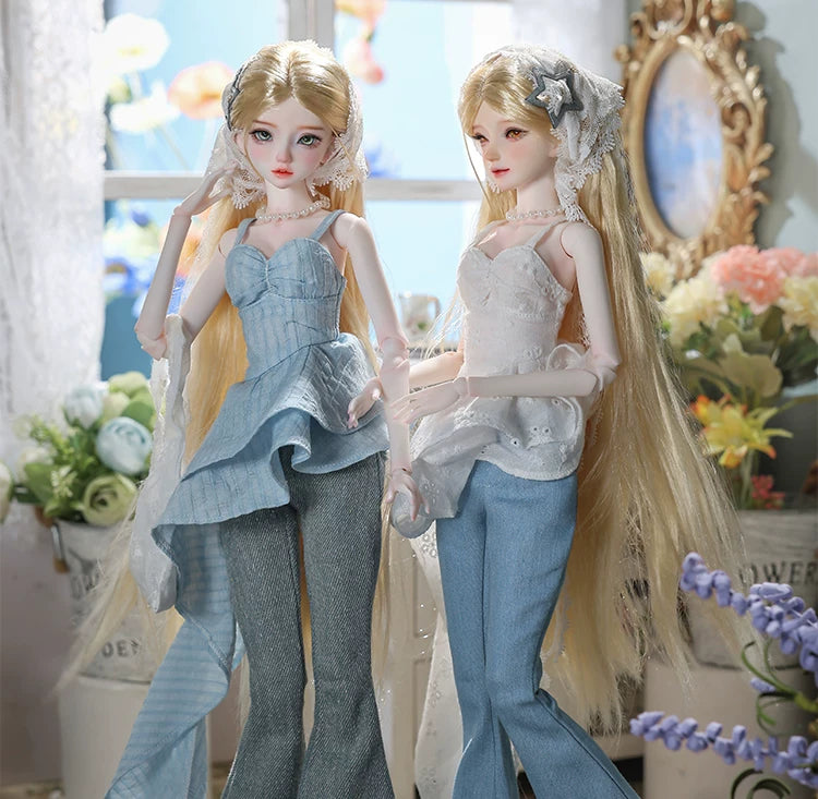 BJD Doll – 1/4 French Vintage Handmade Resin Art Toy