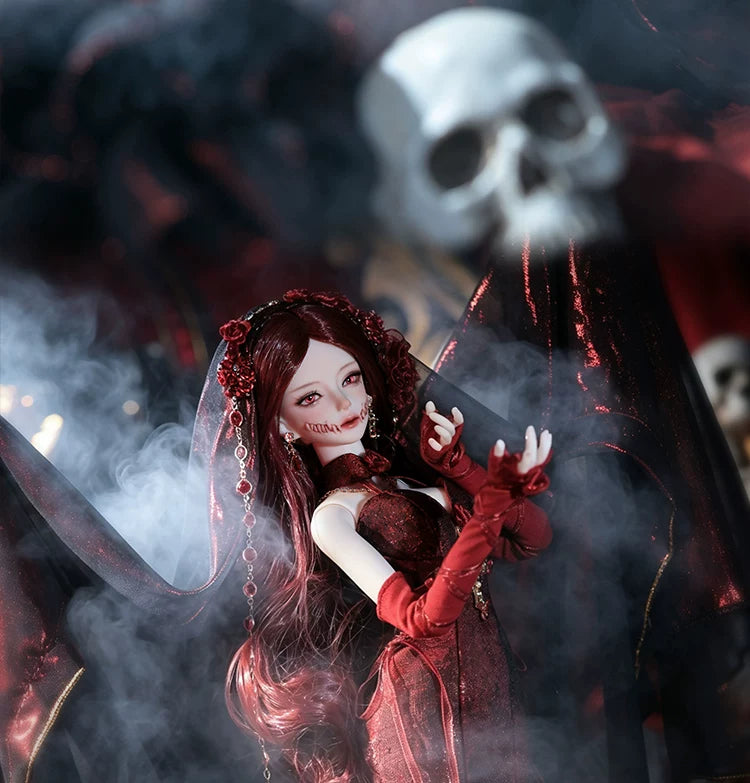 Letha BJD Doll – 1/4 Gothic Dark Victorian Vintage Girl