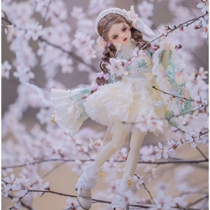 1/4 Standard BJD Japanese Style Puff Dress