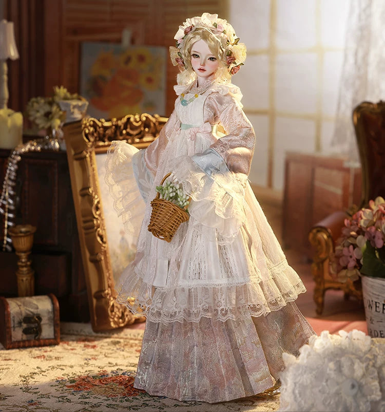 Dendro BJD Doll – 1/4 Limited Full Set Jointed Resin Chinese-Western Fusion