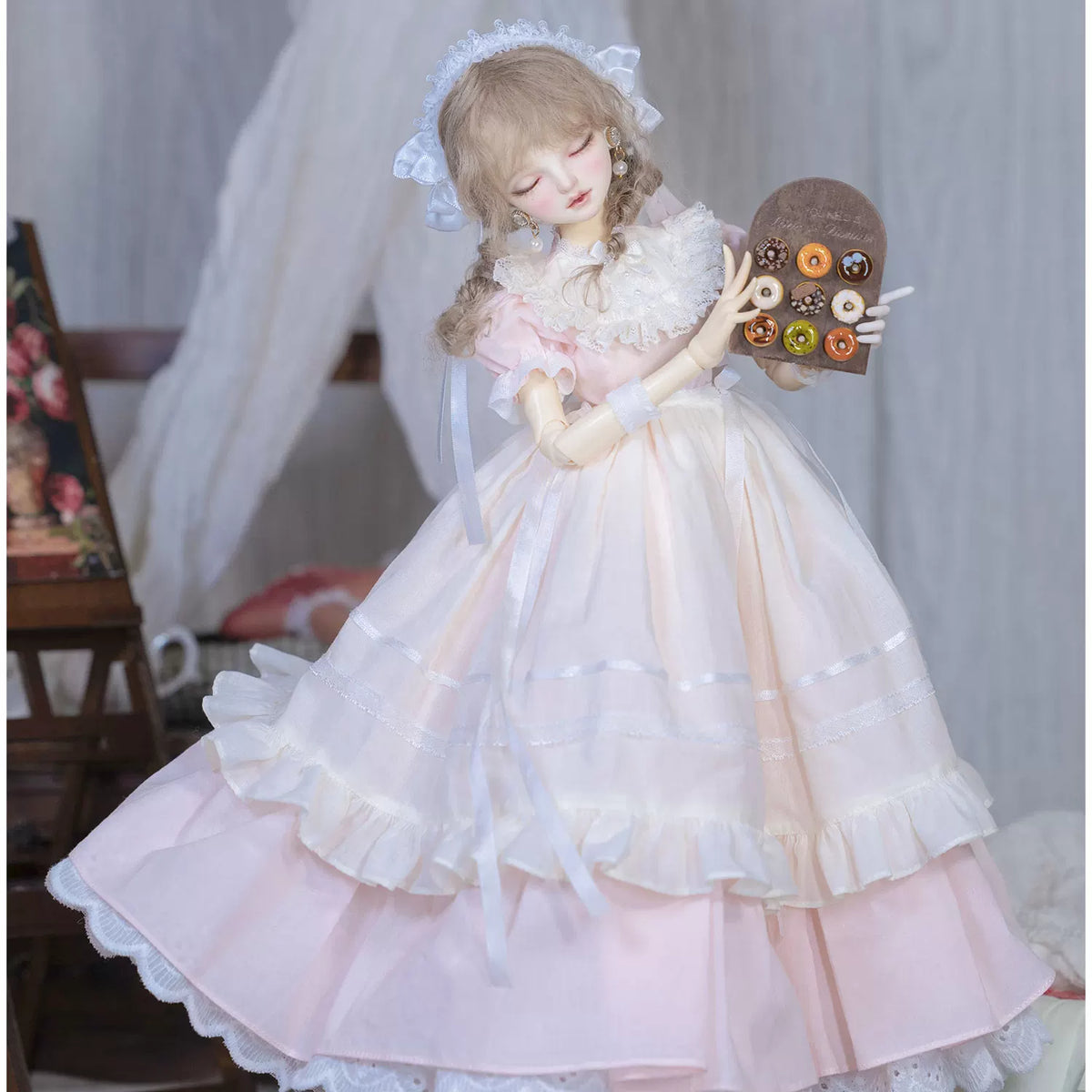 Twilight Maid – 1/4 BJD Doll Dress, Maid Outfit for Standard 1/4