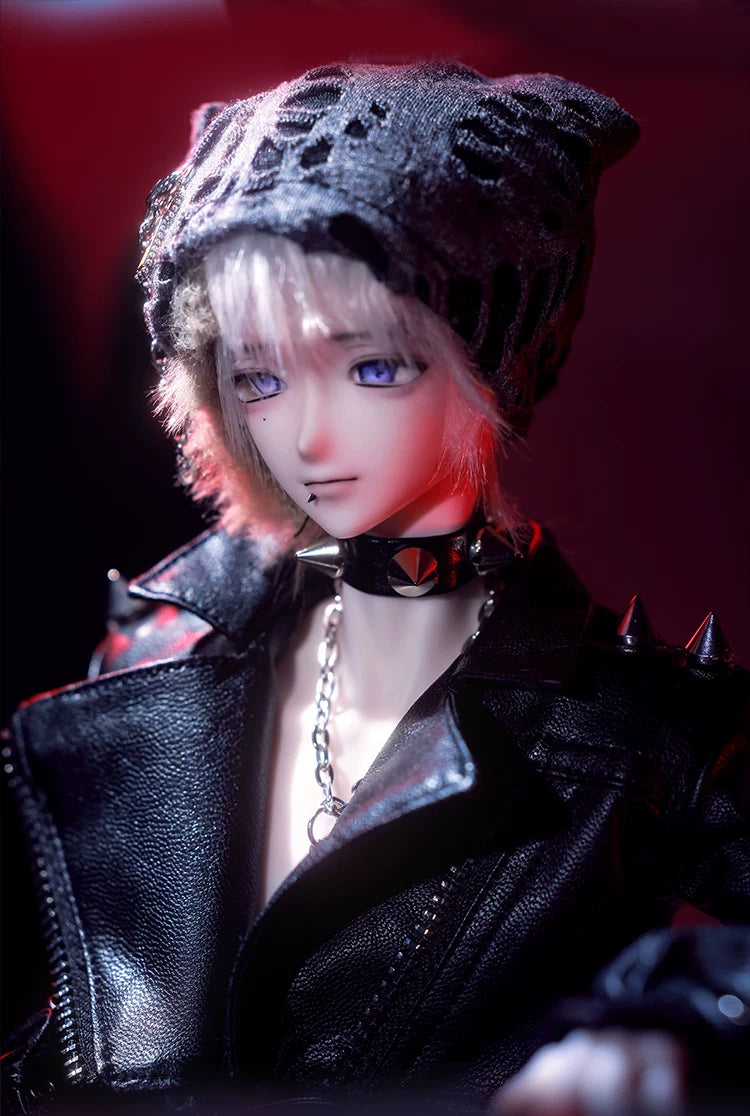 Thasmin BJD Doll – 1/4 Dark Cyberpunk Male Muscle Body Ball Jointed Figure