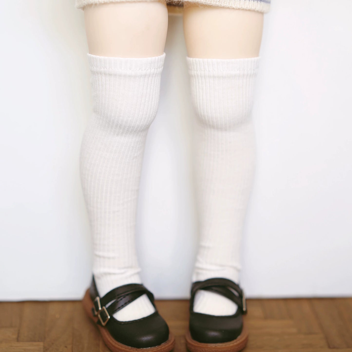 1/4 BJD MDD Ribbed Doll Socks