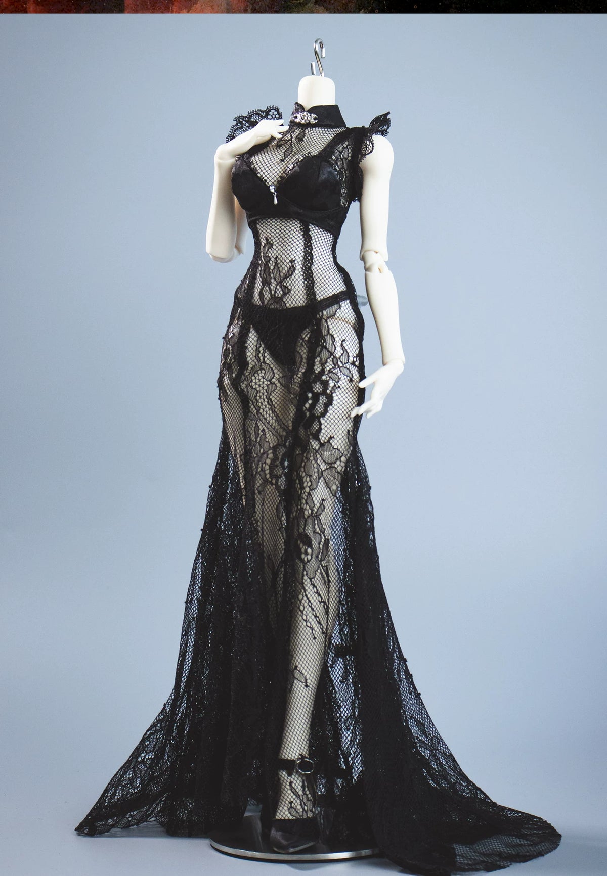 (Pre-order) Mysterious Lace Doll Outfit Set for 1/3 & 1/4 BJD