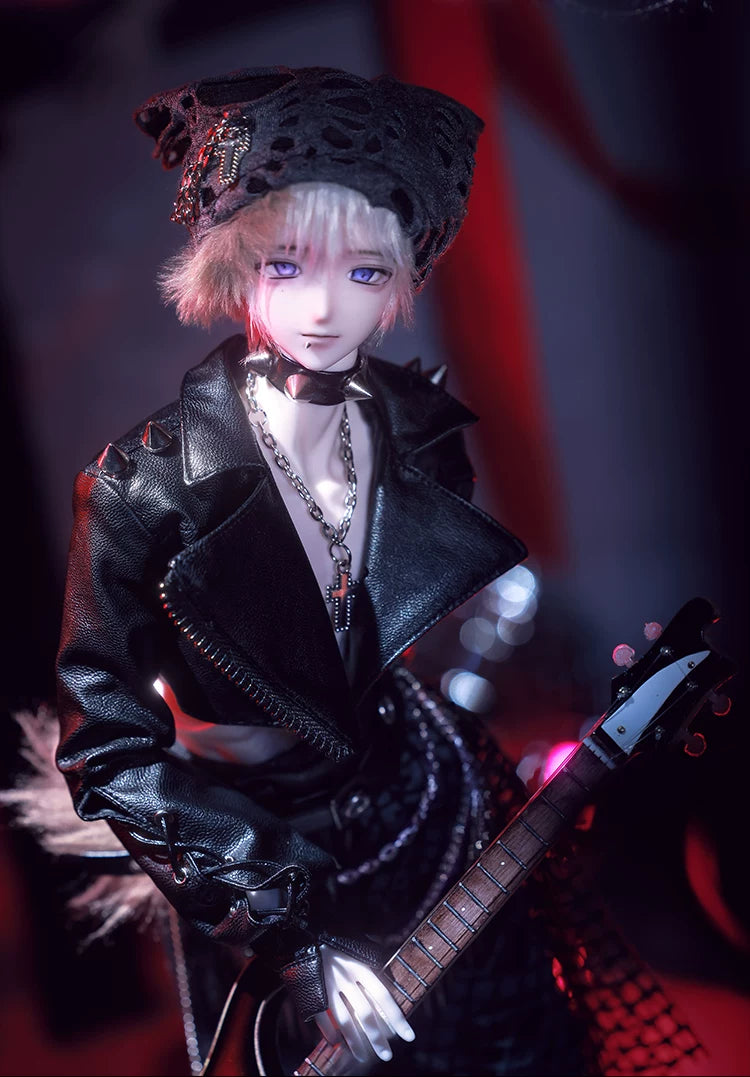 Thasmin BJD Doll – 1/4 Dark Cyberpunk Male Muscle Body Ball Jointed Figure
