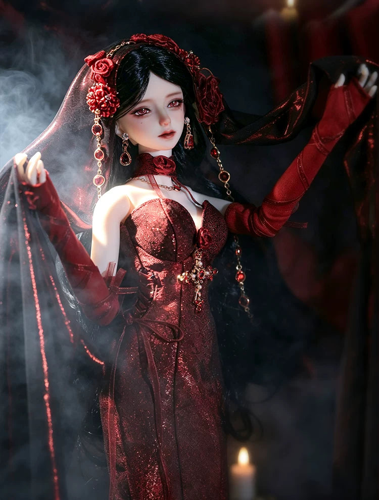 Letha BJD Doll – 1/4 Gothic Dark Victorian Vintage Girl