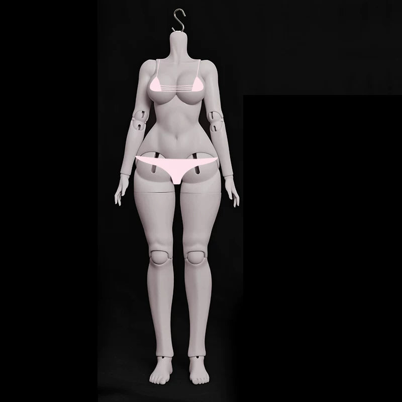 BJD Doll Body 1/6 Scale — Ball-Jointed Doll Blank Body for Customization