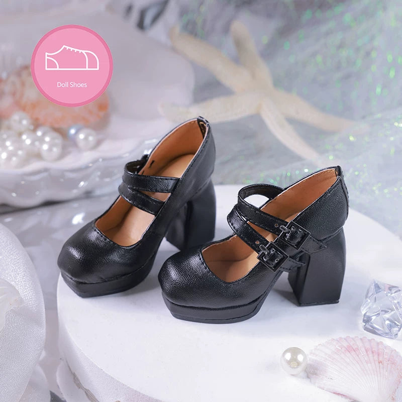 BJD Doll Shoes – 1/3 High Heel for SD & MSD, Noble Style