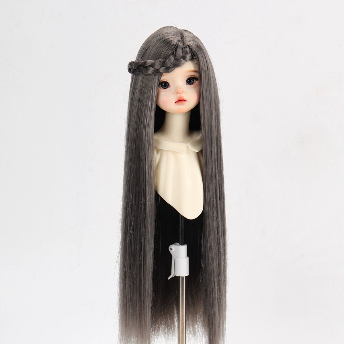 Soft Heat-Resistant BJD/SD Wig with Long Layered Bangs – 1/3, 1/4 & 1/6