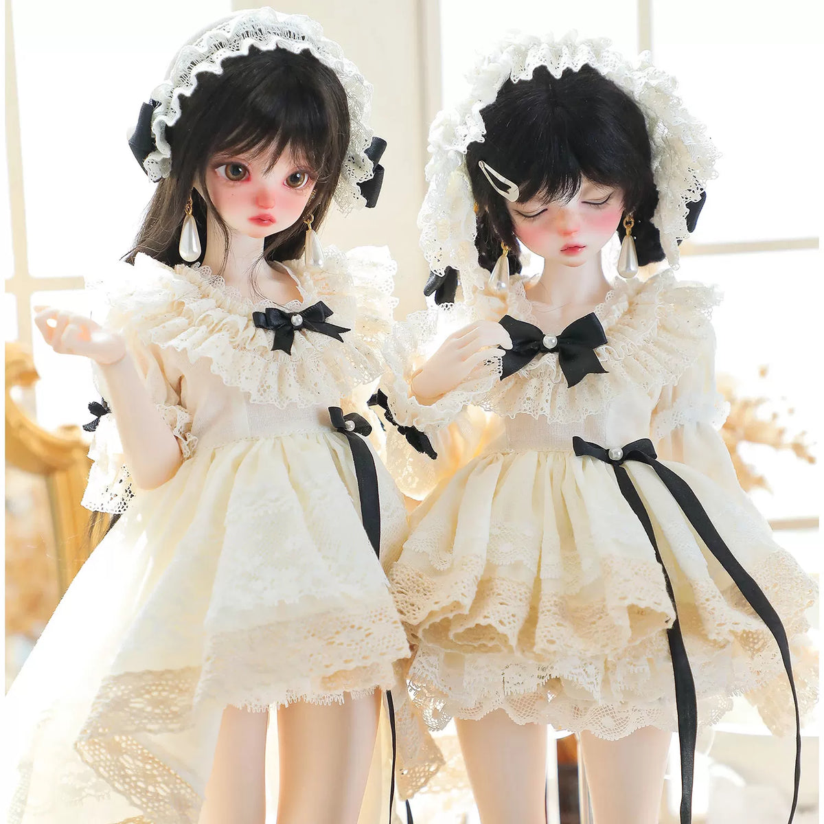 Goodnight Winter 2.0 – 1/4 BJD Doll Nightgown Dress