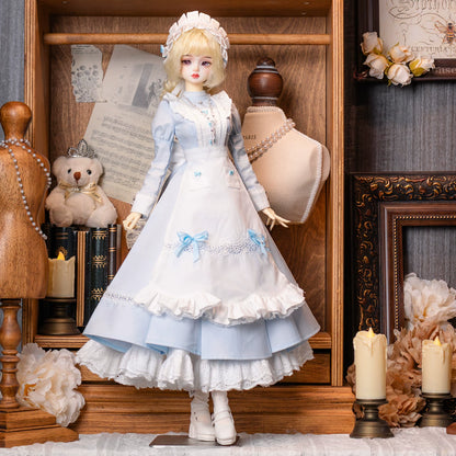 1/4 BJD Gothic Classical Nun Maid Full Outfit Set