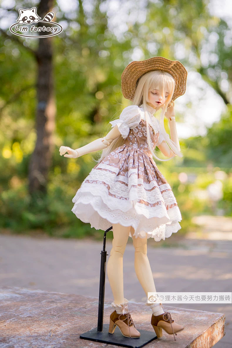 BJD Doll Dress – 1/3 Scale Gown Outfit