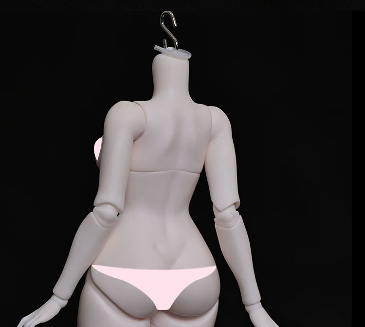 BJD Doll Body 1/6 Scale — Ball-Jointed Doll Blank Body for Customization