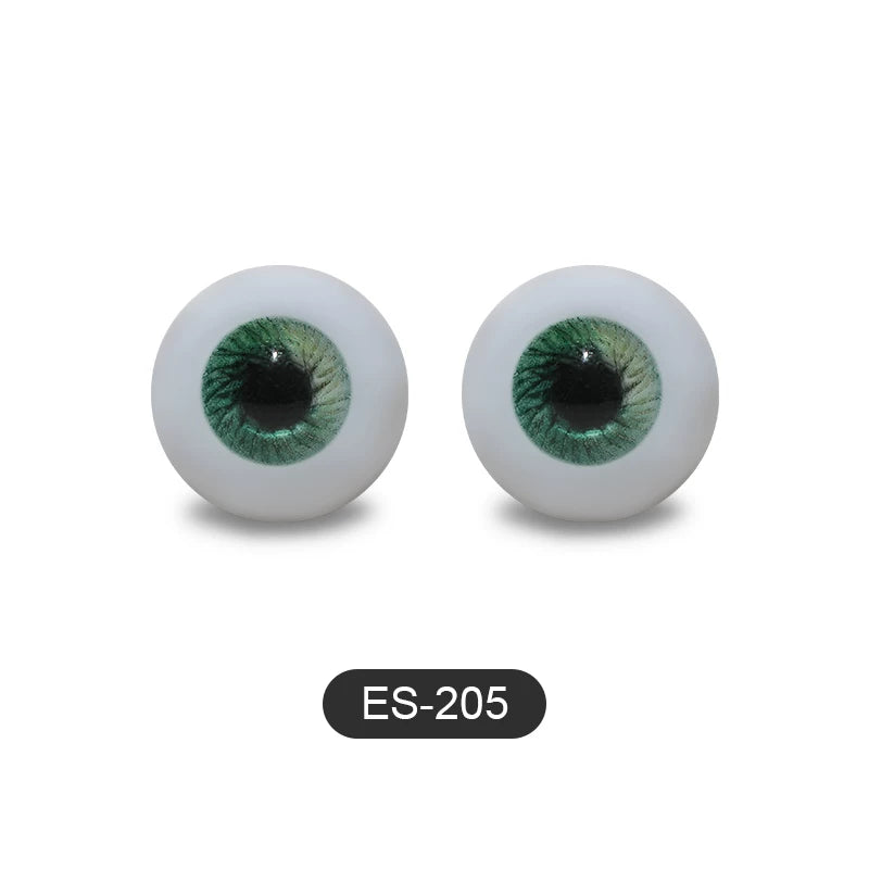 Premium Resin BJD Doll Eyes - Multi-Color & Multi-Size Options for 1/3 1/4 SD Dolls