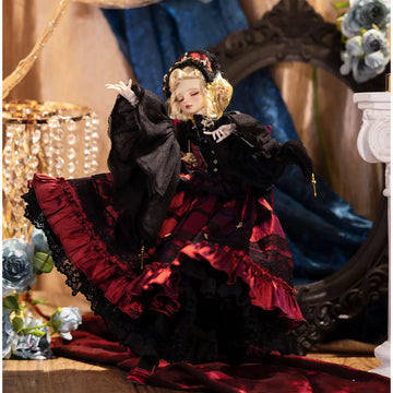 Cross Elegy – 1/4 BJD Doll Dress, European Style Outfit