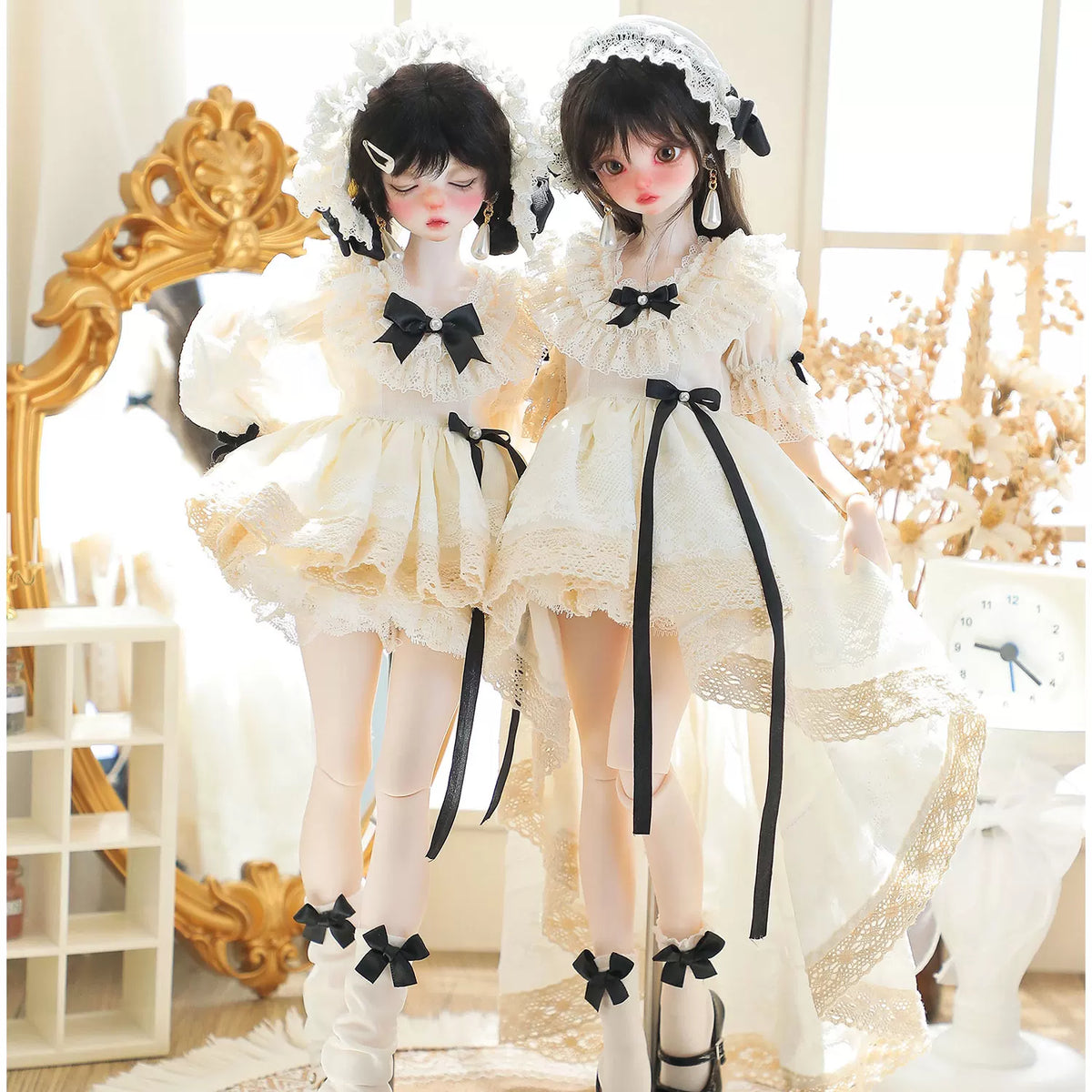 Goodnight Winter 2.0 – 1/4 BJD Doll Nightgown Dress