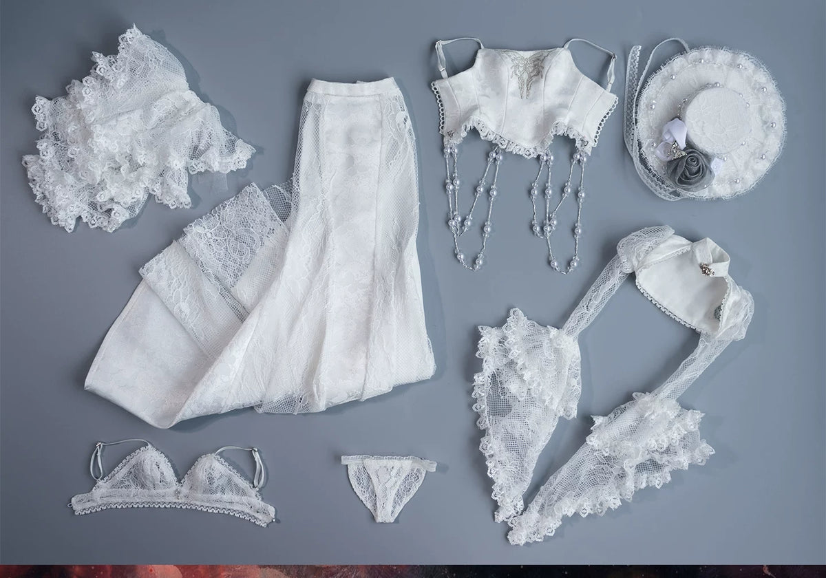 (Pre-order) Mysterious Lace Doll Outfit Set for 1/3 & 1/4 BJD