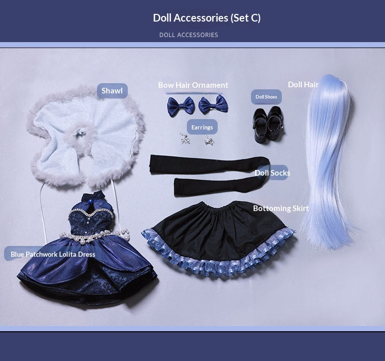 Molis BJD Doll – 1/4 Medieval Noble Lolita Handmade Collectible Figure