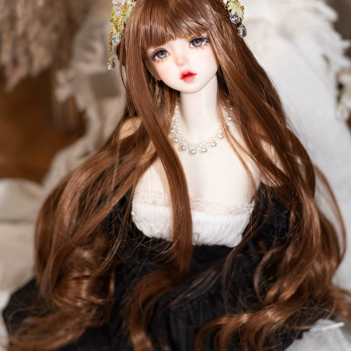Long Princess Braid BJD/SD Wig – 1/3, 1/4 & 1/6