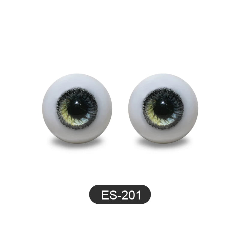 Premium Resin BJD Doll Eyes - Multi-Color & Multi-Size Options for 1/3 1/4 SD Dolls