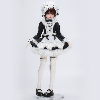 1/4 BJD Gothic Classical Nun Maid Full Outfit Set