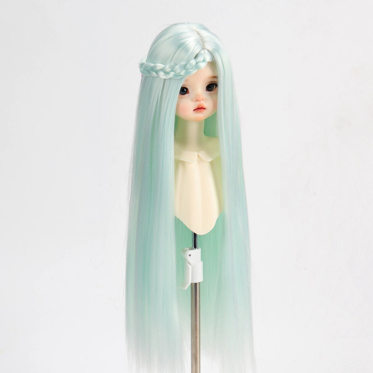 Soft Heat-Resistant BJD/SD Wig with Long Layered Bangs – 1/3, 1/4 & 1/6