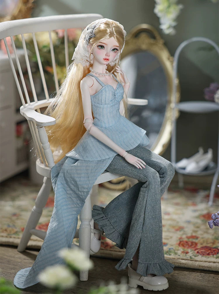 BJD Doll – 1/4 French Vintage Handmade Resin Art Toy