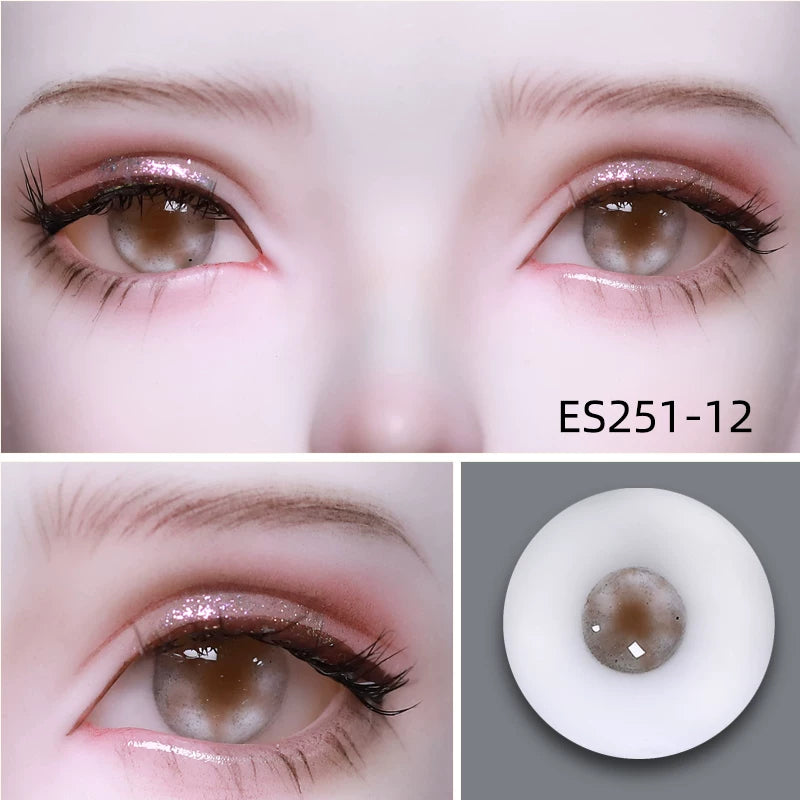 BJD Doll Eyes – 10/12/14mm Handmade Resin Eyes for 1/3, 1/4 & 1/6 Dolls