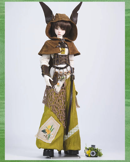 Forest Green 1/4 BJD MSD Couple Matching Outfit Set