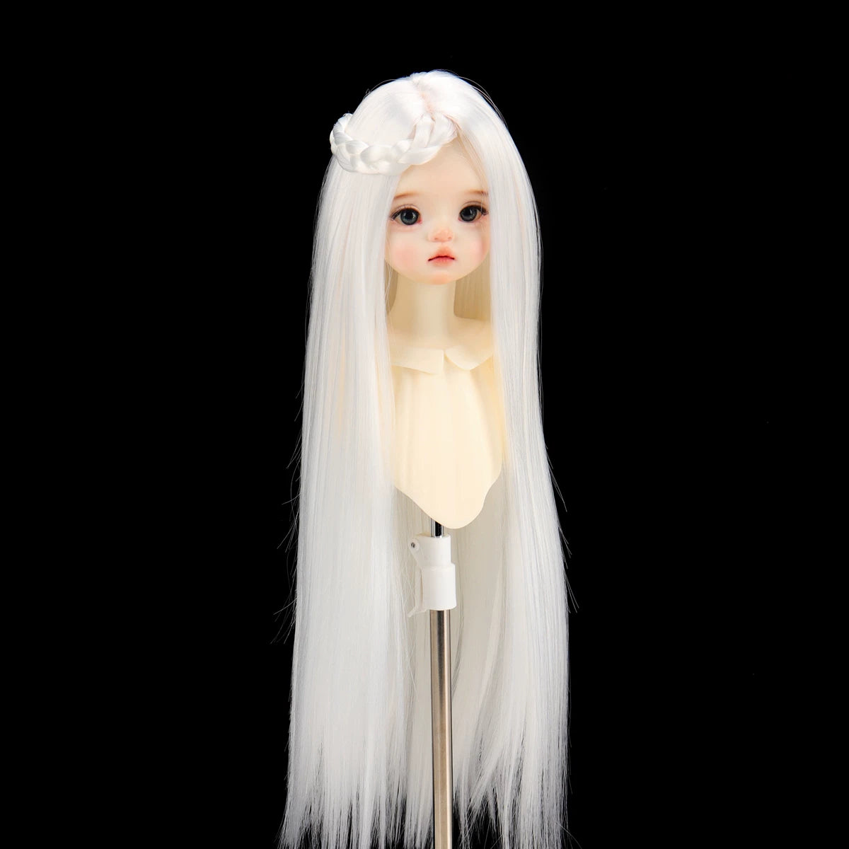 Soft Heat-Resistant BJD/SD Wig with Long Layered Bangs – 1/3, 1/4 & 1/6