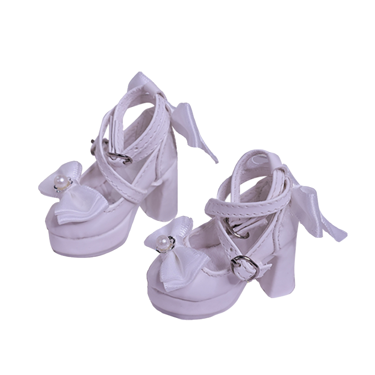 BJD 3/4 Point High Heel Shoes | Butterfly Bow Design | Multiple Colors