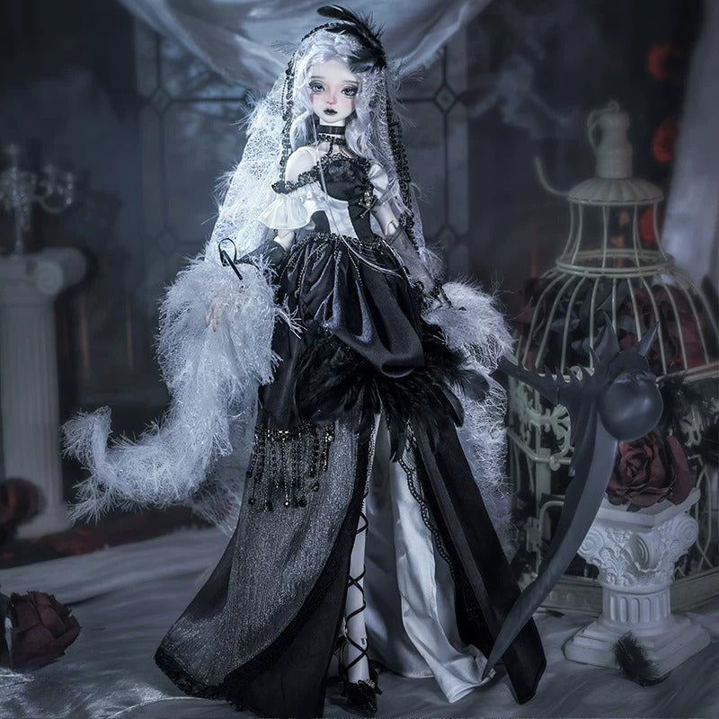 Jinsha BJD Doll – 1/4 Dark Gothic Zombie Bride SD Resin Full Set