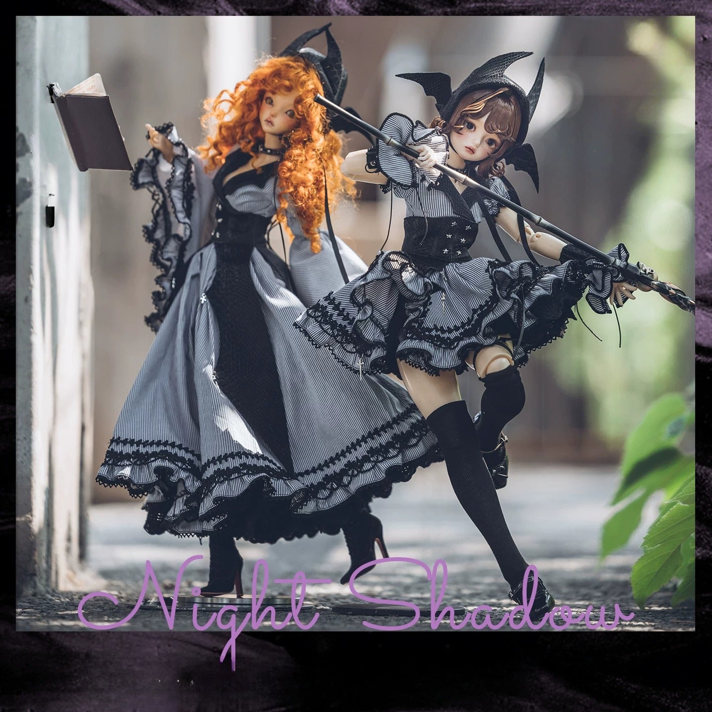 Large 1/4 BJD Gothic Lolita Outfit Set