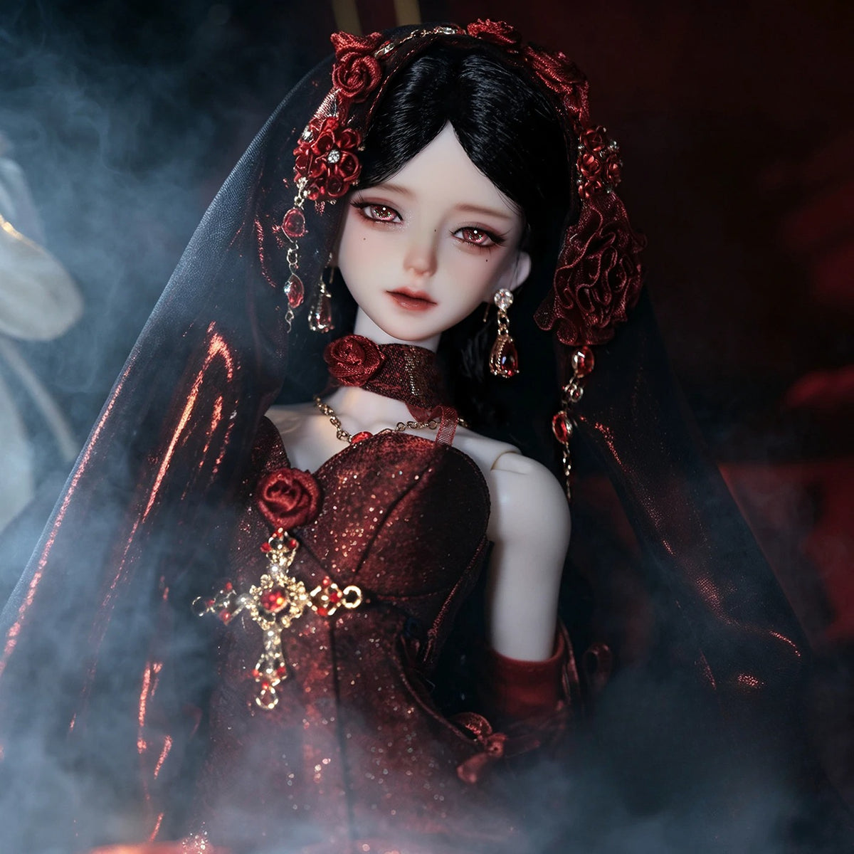 Letha BJD Doll – 1/4 Gothic Dark Victorian Vintage Girl