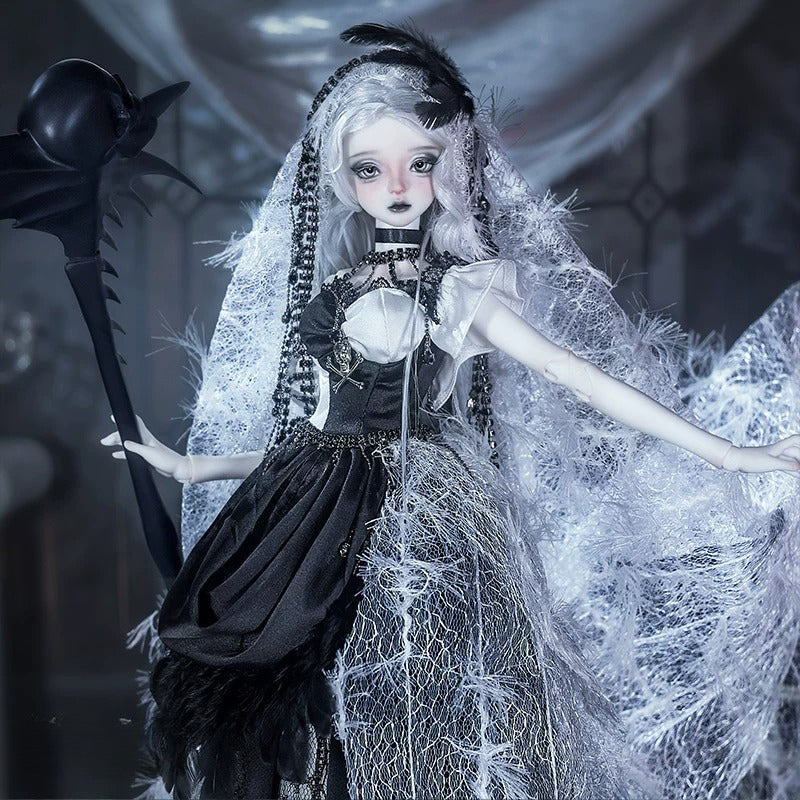 Jinsha BJD Doll – 1/4 Dark Gothic Zombie Bride SD Resin Full Set