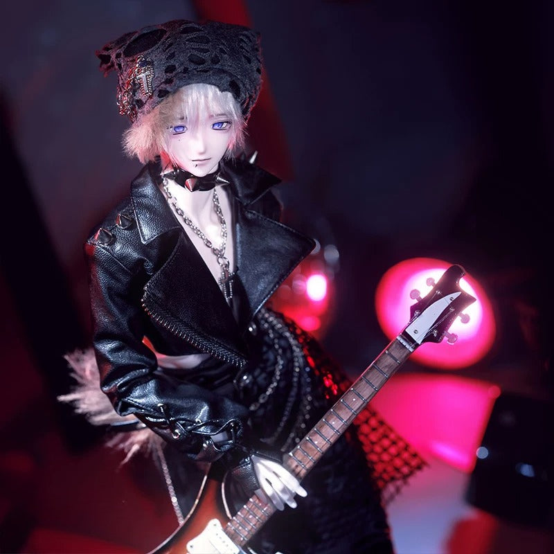 Thasmin BJD Doll – 1/4 Dark Cyberpunk Male Muscle Body Ball Jointed Figure