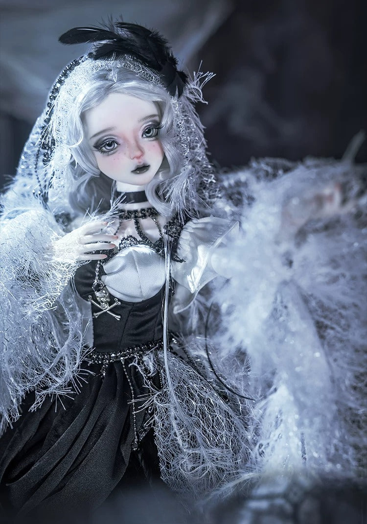 Jinsha BJD Doll – 1/4 Dark Gothic Zombie Bride SD Resin Full Set