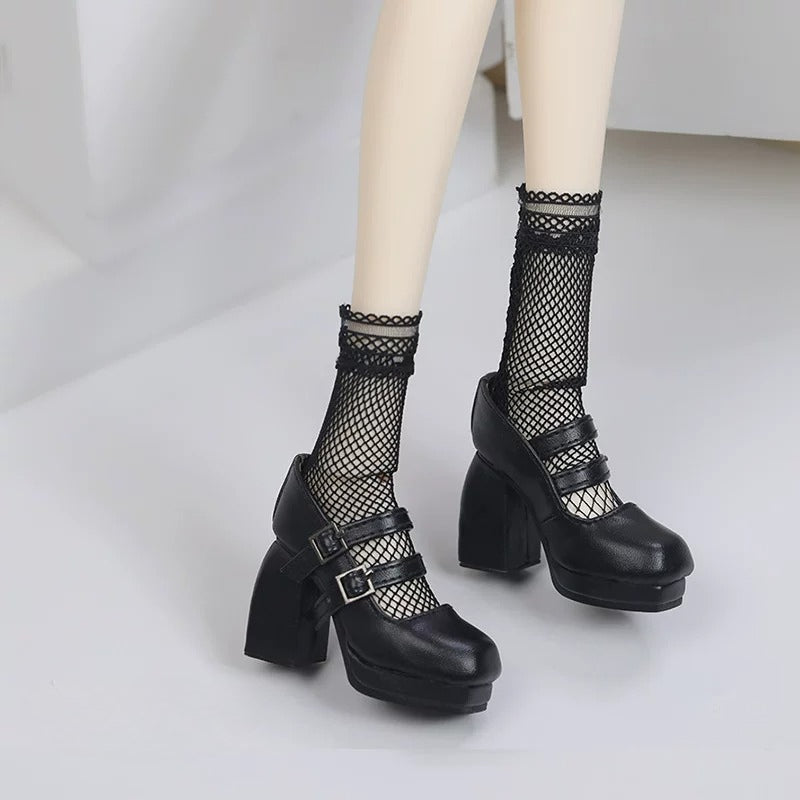 BJD Doll Shoes – 1/3 High Heel for SD & MSD, Noble Style